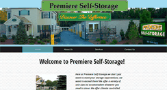 Desktop Screenshot of premiereselfstorage.com