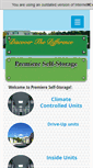 Mobile Screenshot of premiereselfstorage.com
