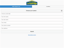 Tablet Screenshot of premiereselfstorage.ca